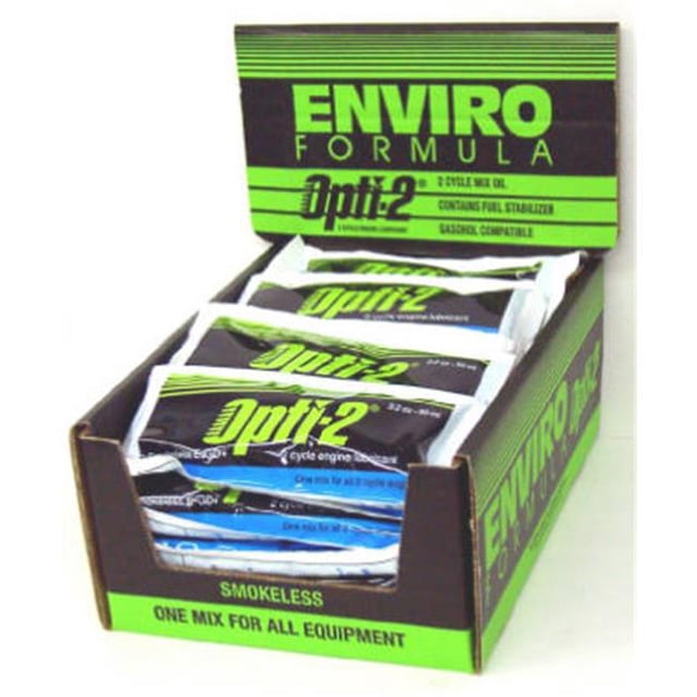 Interlube 20056 0.2 lbs. Opti-2 Pouch Of 2 Cycle Oil, Pack Of 28