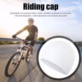 thumbnail image 4 of Yucurem Cycling Skull Cap Breathable Bicycle Helmet Running Quick Dry Hat (White), 4 of 4