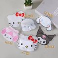 thumbnail image 3 of Hello Kittys Sanrios Anime Kawaii Cartoon Kuromi Cinnamoroll My Melody bolsa de almacenamiento, embalaje portátil, bolsa Ziplock ordenada, 10 & 20 piezas, 3 of 4
