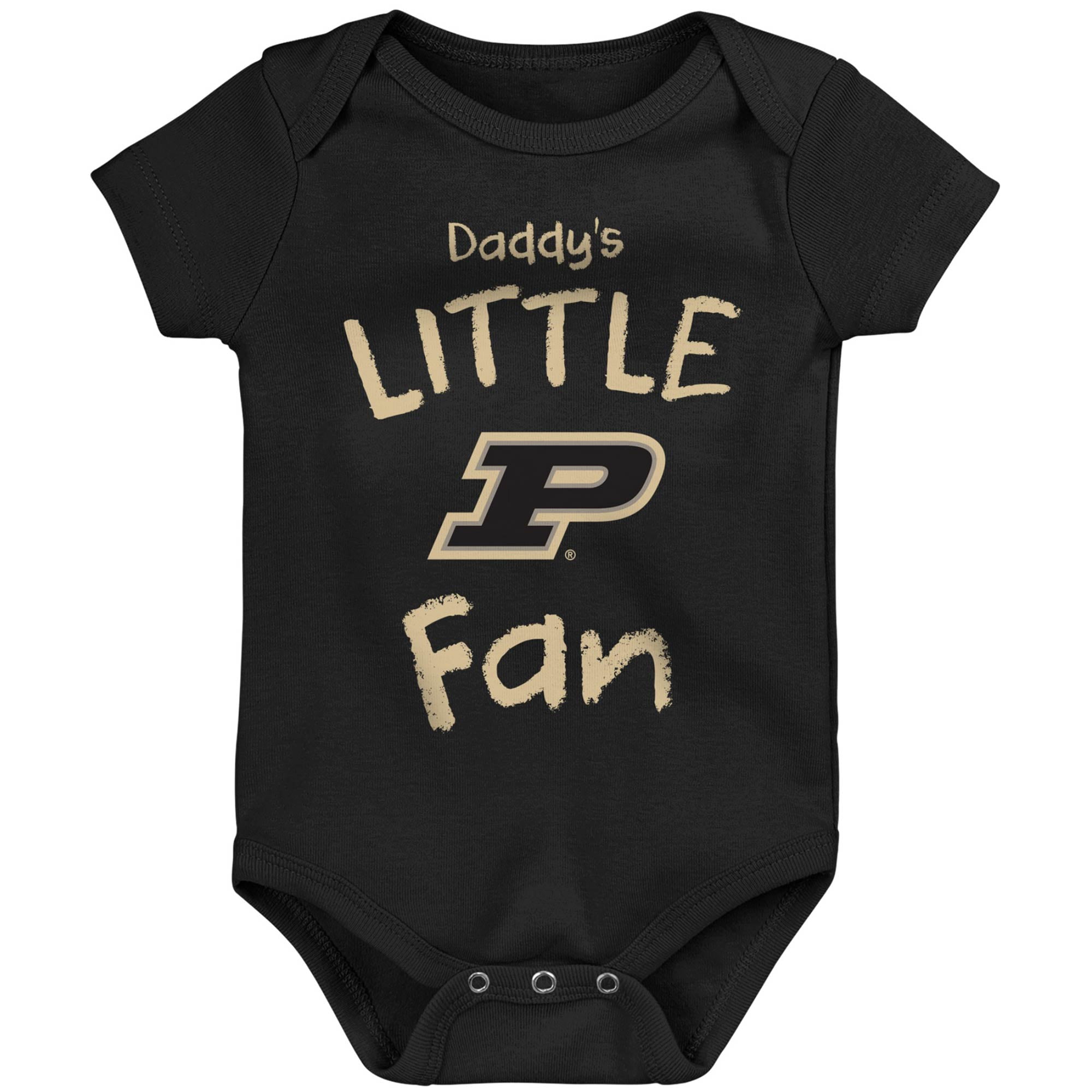 Purdue Boilermakers I Love Watching With Daddy Baby Short Sleeve Bodysuit