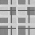 thumbnail image 1 of Ahgly Company Indoor Square Patterned Gray Area Rugs, 4' Square, 1 of 6