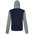 thumbnail image 3 of Men's Levelwear Navy Los Angeles Angels Throwback Carve Ultimate Hoodie, 3 of 3