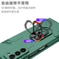 thumbnail image 3 of Galaxy Z Fold 2 Case,Rugged Military Grade Anti-Fall Shockproof Heavy Duty Protective Phone Case with Kickstand Magnetic Ring Stand Full Body Case For Samsung Galaxy Z Fold 2 5G,Darkgreen, 3 of 11