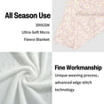 thumbnail image 2 of Flower Daisy Gifts Blanket, Christmas Gift Flower Throw Blanket for Toddler Women, Gifts Blanket for Birthday, Leightweight Soft Cozy Blanket Home Couch Living Room Decor All Season Pink(30"x40"), 2 of 7