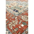thumbnail image 5 of Pasargad Home Serapi 8' x 10' Hand-Knotted Wool Rust Rug - All Ages, Indoors, 5 of 7