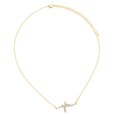 thumbnail image 1 of Collar Yinane Colgante Creativo Plateado Dorado 49cm, 1 of 5