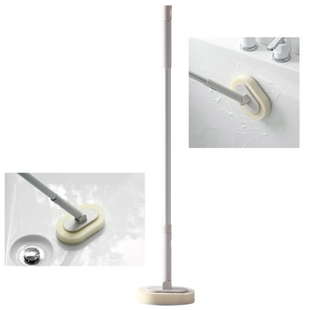 Tub And Tile Scrubber Brush Long Handle Ergonomic Grip Cleaning Bathroom Shower Floor Sink Kitchen Ju060905