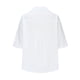 thumbnail image 5 of Vestidos Casuales Para Mujer, Blusas De Mujer De Moda Blusa de verano tipo túnica de lino con botones y manga corta y cuello en V para mujer, 5 of 7