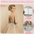 thumbnail image 5 of Uxcell Flower Self-Adhesive Rhinestone Stickers,Face Gems Jewel Stickers Crystal Embellishment Sheet Lake Blue 5, 5 of 7