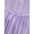 thumbnail image 4 of Aislor Kids Girls Sleeveless V Neck Maxi Dress with Shiny Rhinestone Belt Wedding Dancewear, 4 of 7