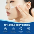 thumbnail image 3 of OUKEYA Loción Corporal con Crema de Urea Al 10% Suaviza y Calma la Piel Seca y Agrietada, Loción para el Codo Facial 11.28 oz, 3 of 8