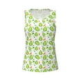thumbnail image 4 of Lsque Kawaii Avocado Printed Workout Tank Tops for Women, Athletic Sports Tank Tops, Compression Sleeveless Dry Fit Shirts,Sleeveless Yoga Shirt-Large, 4 of 9