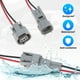 thumbnail image 5 of Conector de pigtail de luz de marcador lateral masculino y femenino para Toyota Camry 2006-2011, conector de luz trasera para Toyota Land Cruiser 1998-2007, 5 of 7