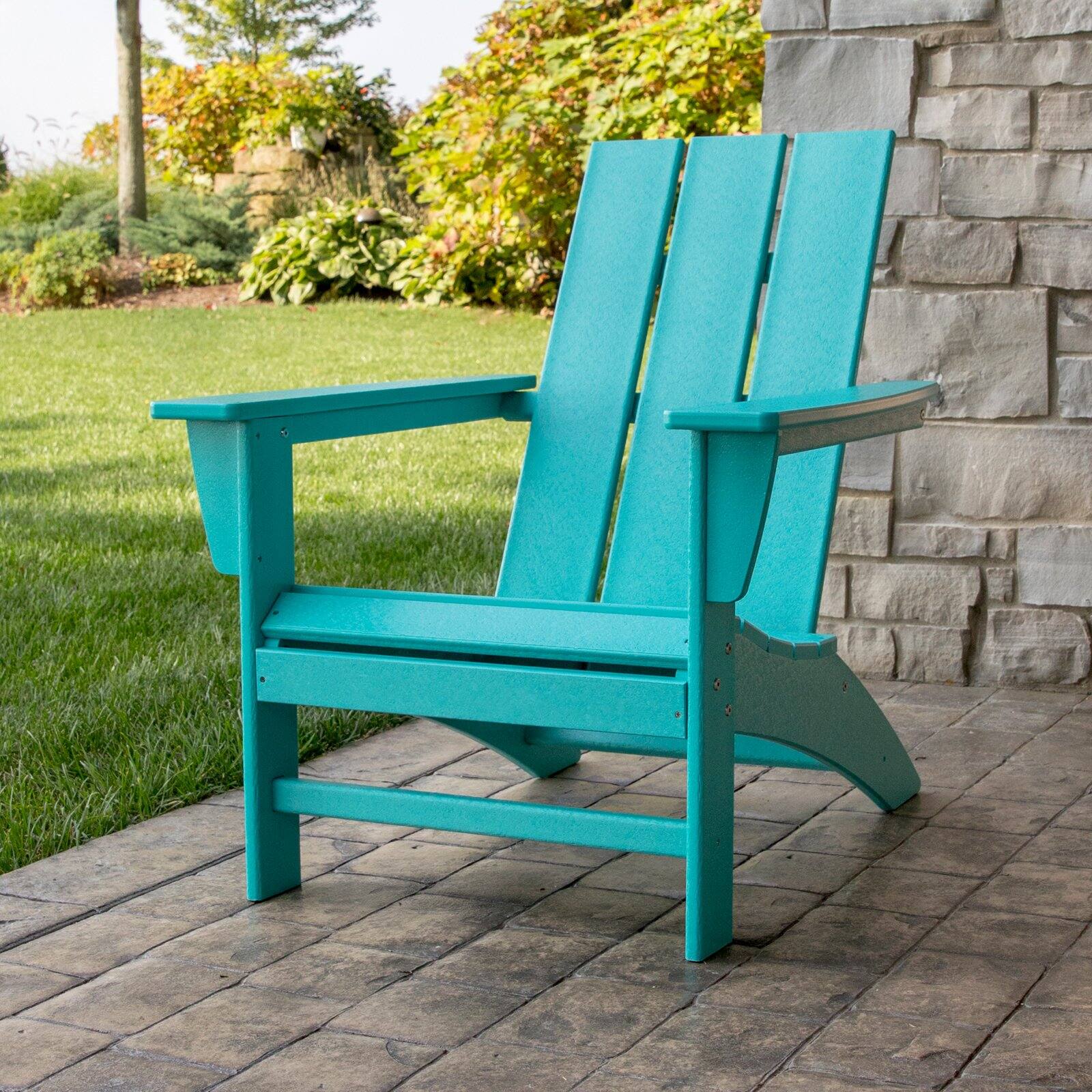 POLYWOODÂ® Modern Outdoor Adirondack Chair - image 3 of 4