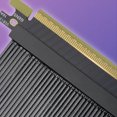 thumbnail image 3 of PCIE 5.0 X16 Riser Cable 90° Right Angle GPU Graphics Card Extension PCI-E 5.0 Gen5 64GB/S Cable 15cm, 3 of 6