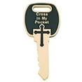 thumbnail image 2 of Sterling Gifts Jesus Keys with Pocket Cross for My Key Ring, Brass Set of 2, 2 of 4