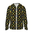 thumbnail image 2 of Lsque Pineapple UPF 50+ Lightweight Sun Protection Men's Women's Long Sleeve Shirt, Hoodie Performance -X-Large, 2 of 9