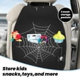 thumbnail image 5 of Naloa A Web With A Spider 2Pcs Anti-Kick Back Seat Cover Kick Mat, Car Seat Protector with 3 Storage Pockets, 5 of 8