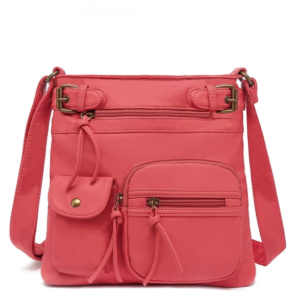 Scarleton Multi Pocket Crossbody Bag for Women, Shoulder Bag for Women H1833