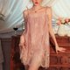 thumbnail image 2 of Camisones de encaje sexys para mujer, primavera verano 2024, ropa de dormir para mujer, pijamas transparentes sin mangas, vestidos 4XL, 2 of 5