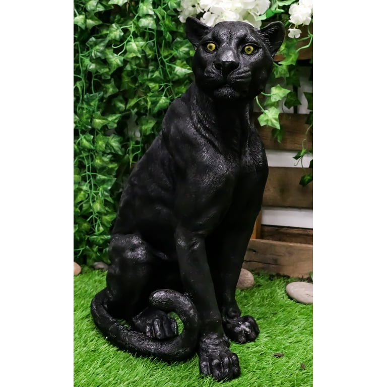 Ebros Realistic Large Black Panther Jaguar 20 Ebros Realistic Large Black Panther Jaguar 20