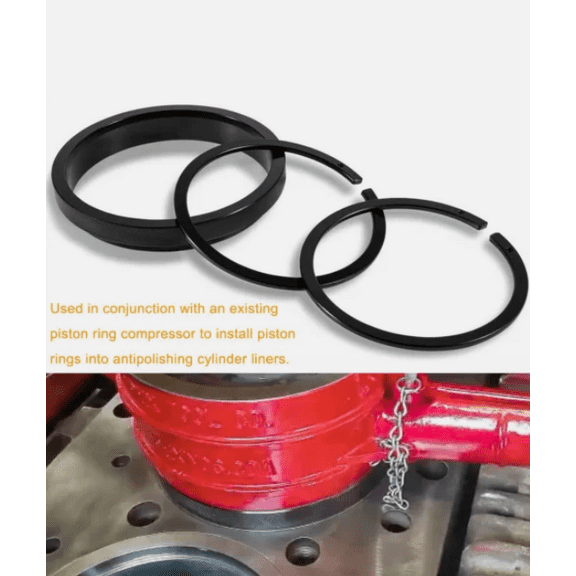 For Cummins ISX Piston Ring Compressor Adapter   Anti-Polishing Ring 5299339