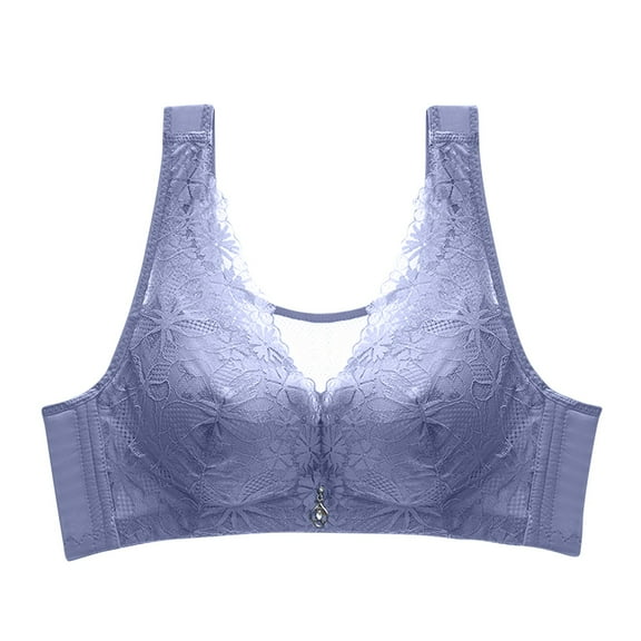 SHTXOZHI Womens No Underwire Lace Bras Push Up Everyday Bras Full Coverage Breathable Bras