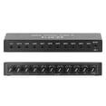 thumbnail image 3 of Altoparlante Irfora Amplificador de auriculares estéreo de 3,5 mm Salida de 10 vías Distribuidor de audio multicanal Amplificador de control independiente Irfora Altoparlante, 3 of 5