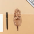 thumbnail image 4 of HIAKDOFT Flexible Hand Model Figure Realistic Wooden Ornament For Enthusiasts 1Pack, 4 of 7
