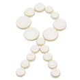 thumbnail image 4 of MasteelfCA 17 in 1 Replacement Felt Clarinet Woodwind Instrument Pads (White), 4 of 7