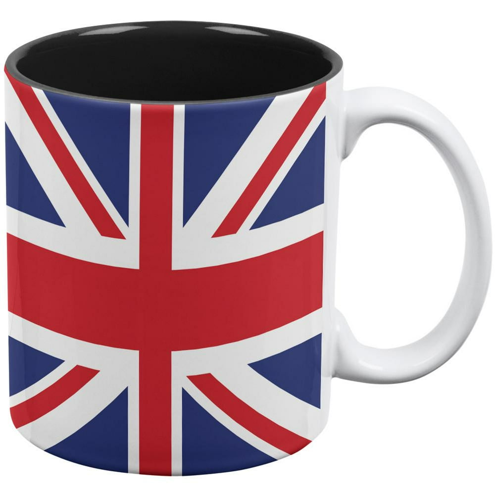 British Flag Union Jack All Over Coffee Mug