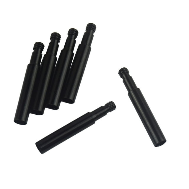 Sonducket 6 uds ruedas de aleación de bicicleta llanta válvula francesa válvula extensores tapas adaptador de núcleo válvula extensor de neumático Ciclismo negro 40 mm Sonducket VI0607-01B