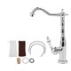 thumbnail image 2 of Grifo de agua para baño grifo monomando para lavabo fácil de instalar retro con manguera para uso comercial ANGGREK Otros, 2 of 8