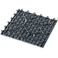 thumbnail image 7 of Gray Garden Path Track Interlocking Stone Look Design Pathway Tile Floor Paver, Pack of 4, 7 of 7