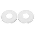 thumbnail image 1 of 2 Pcs Pool Ladder Cover Plates Stainless Swimming Pool Escutcheon Plate Covers, 1 of 8