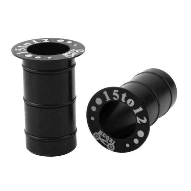 Asiento de Conversión de Eje Baoblaze 15 Mm a 12 Mm Freno de Disco Negro