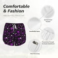 thumbnail image 6 of Lsque Yin Yang1 Printed Women's Running Shorts with Liner Pockets,Elastic Quick Dry Workout Athletic Gym Yoga Shorts,Womens High Waist Shorts-Small, 6 of 9