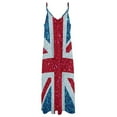 thumbnail image 6 of Glittery Union Jack Flag Sleeveless Dress Dresses Women Summer Women's Summer Clothing, 6 of 9