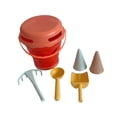 thumbnail image 3 of Cubo plegable de playa con herramientas para cavar arena, juguete para niños de 3 a 10 años. Naranja, 3 of 9