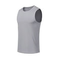 thumbnail image 6 of ZZwxWA Mens Athletic Tank Top Shirt Quick Dry Cooling Bodybuilding Swim Sleeveless Shirt, Men Trendy Clothes Workout Undershirt Holiday Deals, 6 of 6