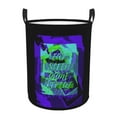 thumbnail image 1 of XMXT Collapsible Laundry Basket, Eat Sleep Game Repeat Pattern Waterproof Laundry Hamper, 62L Black, 1 of 8