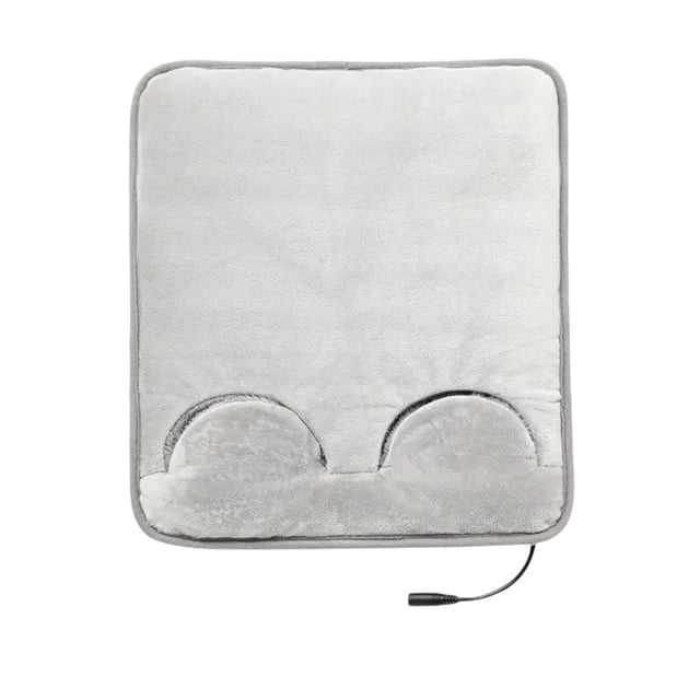 Hearth & Gear Heating Pads USB Powered Warm Feet Warm Home Overheat Soft Cover Ideal Warming Device Work Out Room Peddle Bike for Sitting down Foot Heating Pad Exercise Bike Computer Stand Exercise