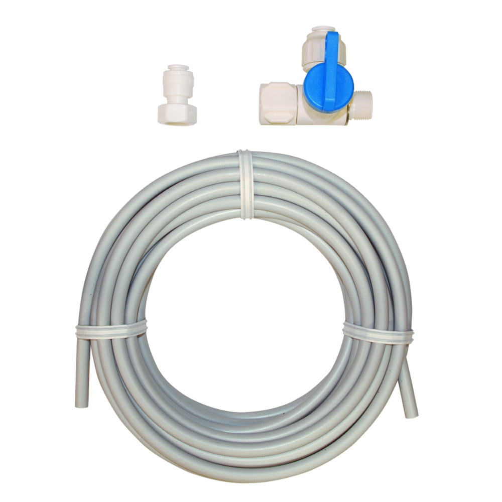 Eastman 60467N PEX Ice Maker Installation Kit with Stop Valve Adapter ...