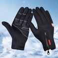 thumbnail image 3 of Yazoeia Winter Touchscreen Gloves | Polyester Windproof Cycling Gloves | Adjustable Full Finger Winter Riding Mittens | Thermal Touchscreen Gloves for Hiking, Driving, Running, Hand Protection, 3 of 7