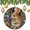pattern-3001, variant on Christmas Tree Ornament Watercolor Painting Of Spring Bunny With Flowers 2 Side Printed Ornaments Spring Flower Grass Around The Rabbit Ornament Xmas Ornament for Family Sister Friends