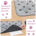 thumbnail image 3 of Almohadillas para orinar reutilizables y lavables JERIA, paquete de 2 unidades, 91 x 104 cm, para perros, 3 of 6