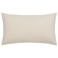 thumbnail image 2 of Bouclair Terracotta Embroidered Leaf Lumbar Cushion, 2 of 4