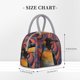 thumbnail image 2 of Fotbe Abstract Pattern Penguin Bolsa de Almuerzo con Estampado, Lonchera Aislada, Contenedor de Comida Reutilizable Tipo Cooler a Prueba de Fugas, 2 of 6