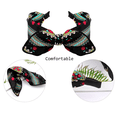 thumbnail image 3 of Diademas anchas para mujer, elegantes pañuelos negros para la cabeza, diademas gruesas estilo bohemio, diademas grandes africanas para deporte, yoga, turbante, accesorios para el cabello, 3 of 5