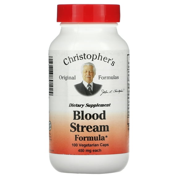 Dr. Christopher's Original Formulas Blood Stream Formula Capsules, 100 Ct